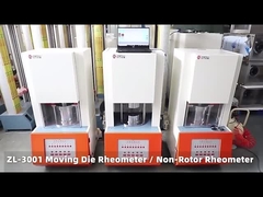 Lab MDR Moving Die Rheometer Untuk Karet Plastik