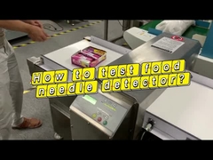 Detektor Logam Lini Produksi Makanan Layar Sentuh Sensitif Untuk Makanan